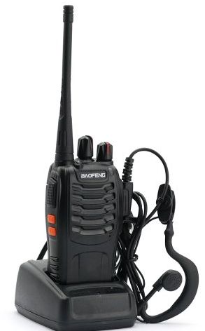 Baofeng  BF-888S UHF FM Transceiver High Illumination Flashlight Walkie Talkie Two-Way Radio