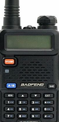 Baofeng  UV-5R 136-174/400-480 MHz Dual-Band DTMF CTCSS DCS FM Ham Two Way Radio