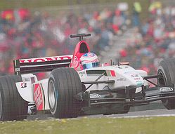 BAR Jenson Button at Imola 2003