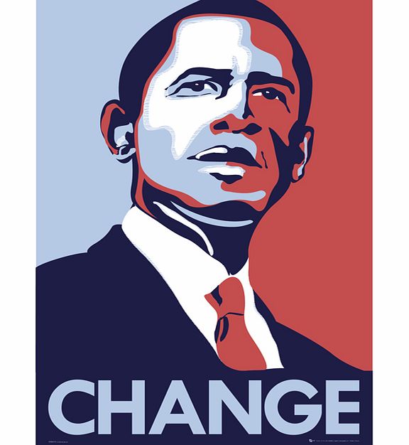 Barack Obama Change Maxi Poster GN0474