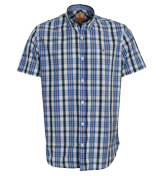 Baracuta Blue Check Shirt