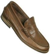 Baracuta Isaac Tan Leather Loafers