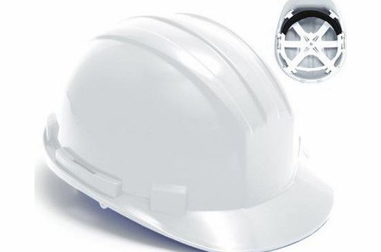 Baratec Hard Hat Safety Helmet - White
