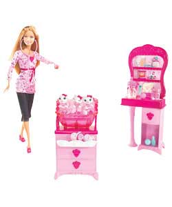barbie 1-2-3 Check-Up! Playset With Summer Doll