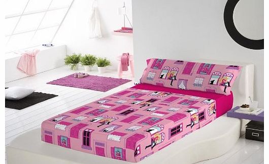 MANSION Bedding Set, Sheet with 3pc: top sheet + fitted sheet + pillowcase Bed 105cm
