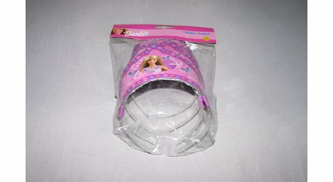 Barbie  PARTY PACK OF 4 TIARAS (PRINCESS CROWNS)