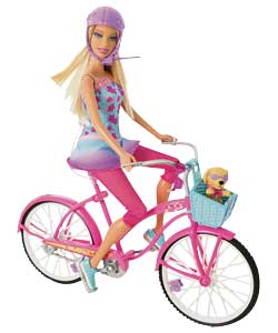 Barbie Beach Party Doll and Bicycle