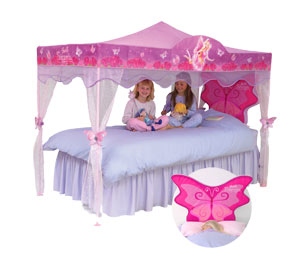 barbie Bed Canopy and Barbie Bed Head
