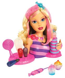 barbie Candy Glam Style Station Styling Head