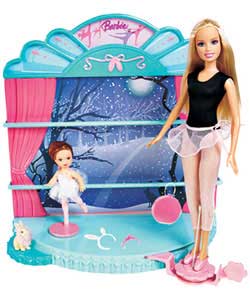 Barbie Careers Dolls Playset - I Can Be A Ballet Dancer