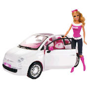 Doll & Fiat Car