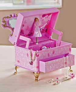 Barbie Dressing Table Musical Jewellery Box