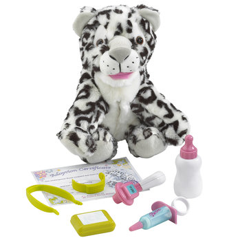 Barbie Endangered Species Soft Toy - Snow Leopard