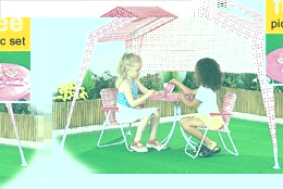 Barbie GAZEBO AND FURNITURE