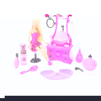 Barbie Hairstyle Salon Playset and Doll