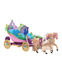 barbie Island Princess Horse and Carriage