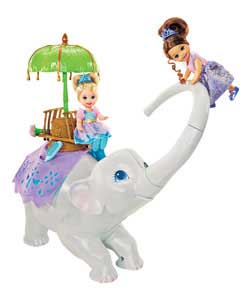 barbie Island Princess Twirl and Swirl Tika the Elephant