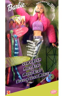 Barbie Jam n Glam Rock Star
