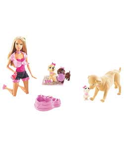 barbie Luv Me 3 Toffee Dog and Puppies