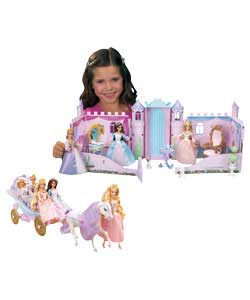 Barbie Mini Princess Horse- Carriage and Castle Assortment