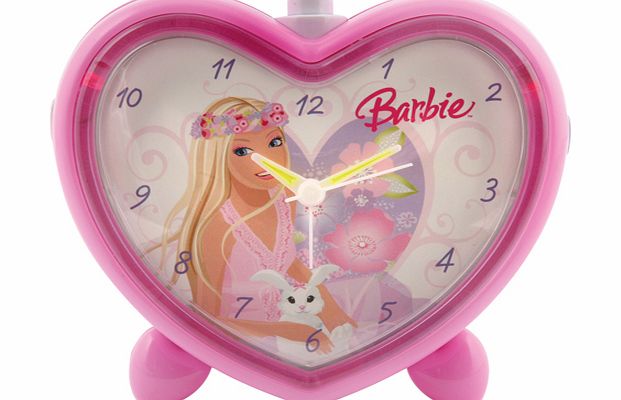 Barbie Night Light Alarm Clock