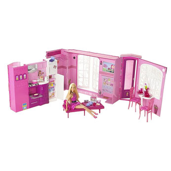Barbie Pink House and Doll