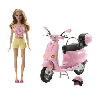 Barbie Pink Vespa and Doll
