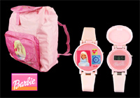 Barbie Quartz Watch & Rucksack Set
