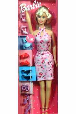 Barbie Shoe Collection Doll