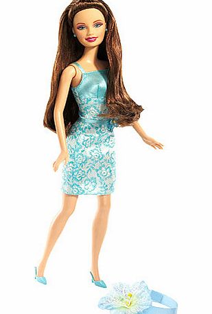 Barbie Style - Brunnette with Blue Dress