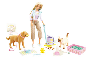 Barbie Tanner and Mika Gift Set