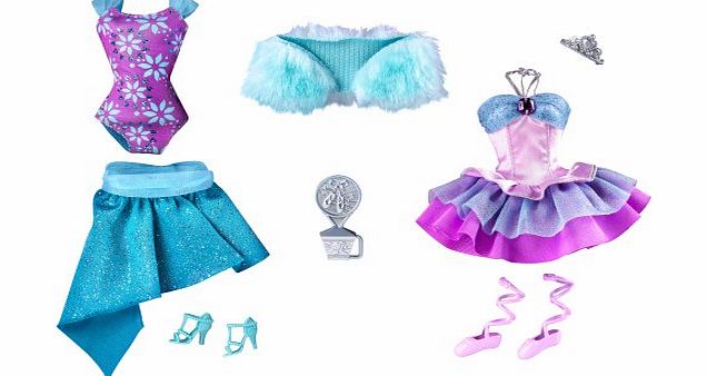 Barbie W3751 - I Can Be... Dance Fashion Outfit Pack for Doll