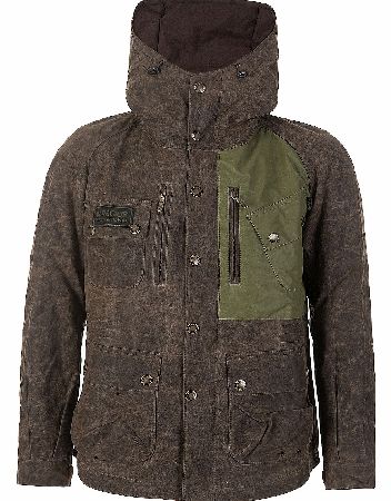 Barbour International Traction Jacket Khaki