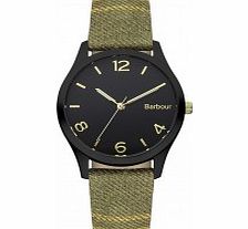 Barbour Ladies Afton Tartan Leather Strap Watch