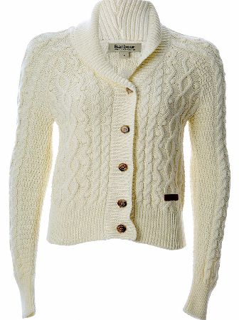 Barbour Ladies Vintage Aran Cardigan