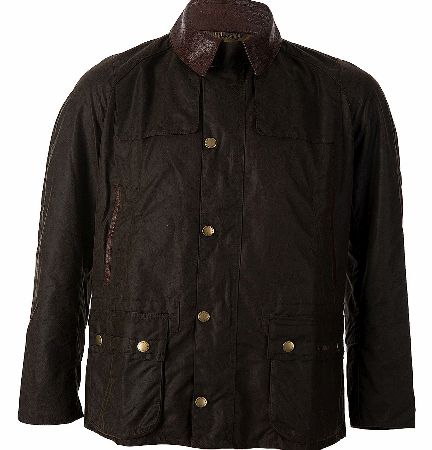 Barbour Mens Arkle Waxed Jacket Olive