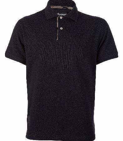Barbour Mens Huntington Polo Navy