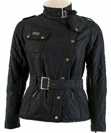 Barbour Quilted Matlock Womens Black Jacket