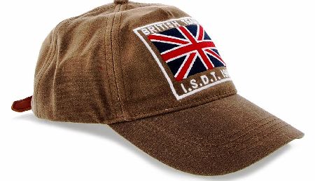 Barbour Union Jack Embroidered Cap Stone