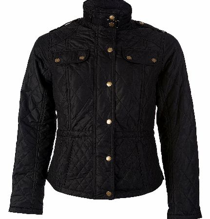 Barbour Womens Coil Quilted Jacket Black