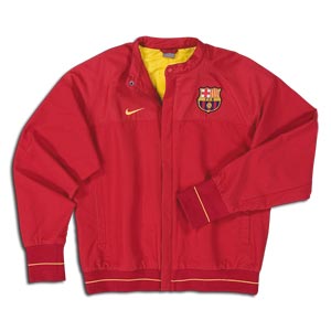 Barcelona Nike 08-09 Barcelona Lineup Jacket (red)