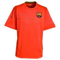 Nike 08-09 Barcelona Training Jersey (Crimson)