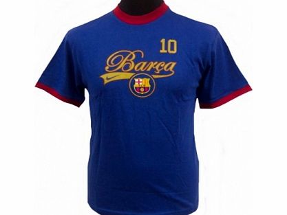 Nike 07-08 Barcelona Ronaldinho T-Shirt