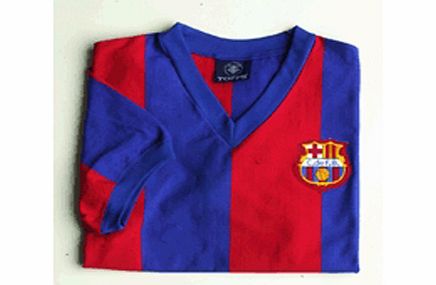 Barcelona Toffs Barcelona 1970s Home Shirt