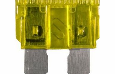 BargainBitz 20 Amp 20A Car Van Blade Fuse Fuses Cable Wire Pk 10