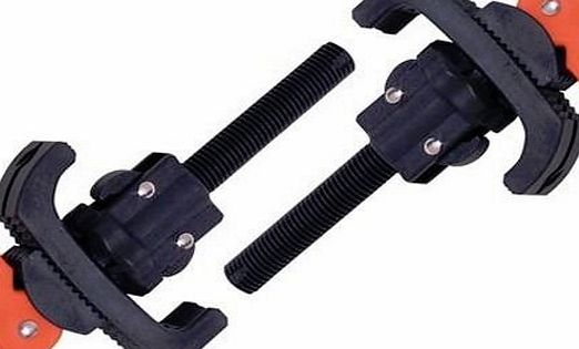 BARGAINWORLDUK Workbench Quick Release Hold Down Clamps Set 2 Piece Fits 18-38mm Holes U75