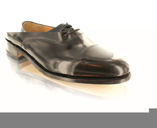 Barker Formal Shoe With Toecap Detail