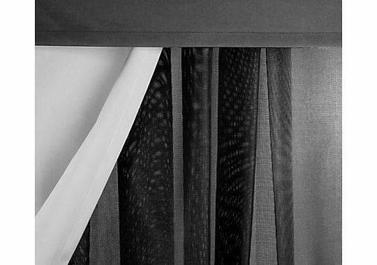 Barlow Tyrie Mesh Set of 4 Pavilion Curtains,
