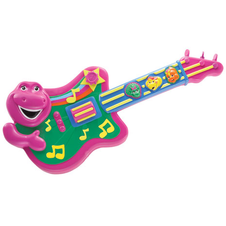 barney Dance and Play Guitar