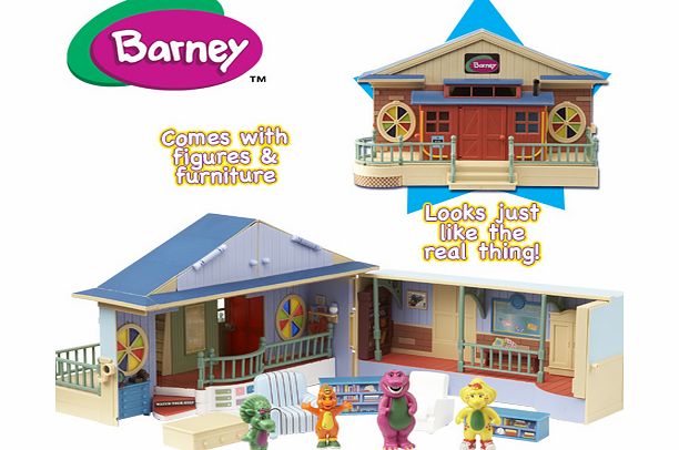 barney Deluxe School House Playset